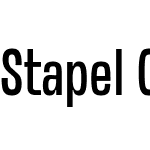 Stapel Condensed