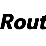 Route 159 Heavy Italic