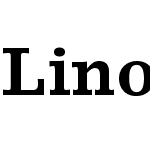 LinoLetter Std