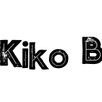 Kiko Bold Inline Grunge