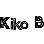 Kiko Bold Inline Grunge