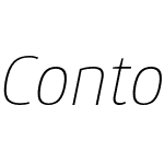 ContoThinItalic