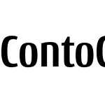 ContoCondensedBold