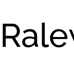 Raleway-v4013 Medium