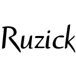 Ruzicka Freehand LT Std