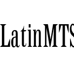 Latin MT Std