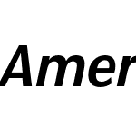 Americane Medium Italic