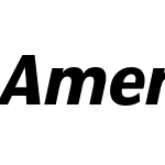 Americane Bold Italic