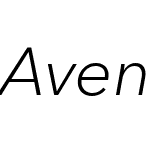 Avenir Next World