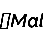 Malva-MediumItalic