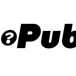 PublicaPlay-BlackItalic