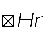 HrotPremium-LightItalic