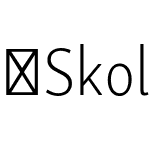 SkolarSansPECn-El