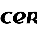 Cerulea-BlackItalic