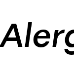 AlergiaWideW00-Mediumitalic