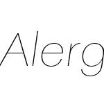 AlergiaWideW00-Hairlineitalic