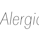 AlergiaCondensedW29-Hairlineitalic