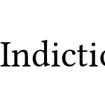 Indiction Unicode