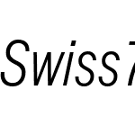 Swiss721 BT