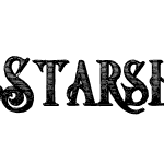 Starship Shadow Inline Grunge