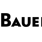 Bauer Grotesk SC Offc Pro