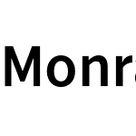 Monrad Grotesk Semibold