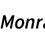 Monrad Grotesk Semibold