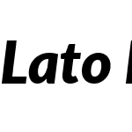 Lato ExtraBold