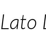 Lato Light