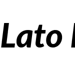 Lato Black