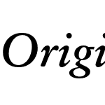 Original Garamond BT