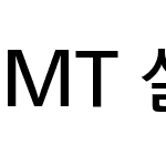 MT 설 산스