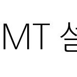 MT 설 산스