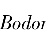 Bodoni