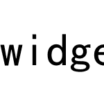 widgetfont