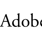 Adobe Garamond