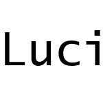 Lucida Sans Typewriter