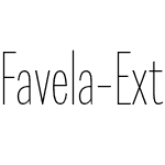 Favela ExtraLight