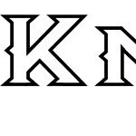 Knox Serif Outline