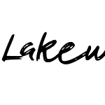 Lakewood Script