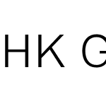 HK Grotesk Light