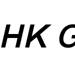 HK Grotesk