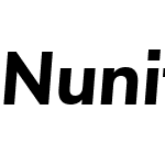 Nunito Sans ExtraBold