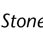 ITC Stone Sans