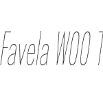 FavelaW00-Thinitalic