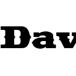 DavisonAmericanaW00-Regular