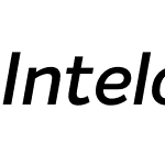 Intelo SemiBold Italic