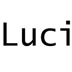 Lucida Sans Typewriter