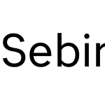 Sebino Regular