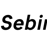 Sebino Bold